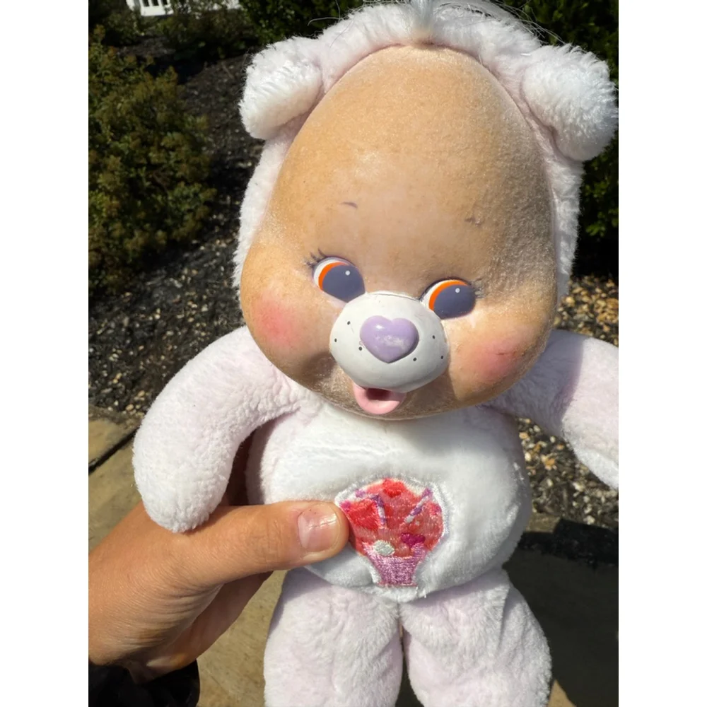 Care Bears Cub Share Bear Kenner 1986 Rare! Flocked Face Baby Vintage